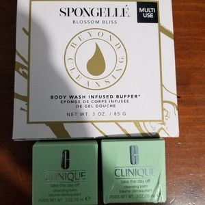 Spongelle Blossom Bliss +2 Clinique Cleansing Balm